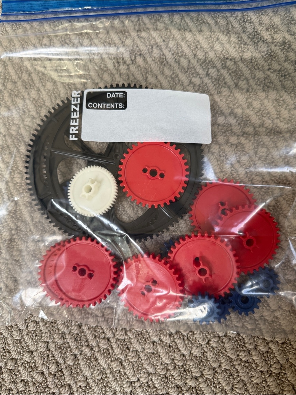 Vintage K'NEX | OEM Authentic Lot of Assorted Gears - Picture 2 of 5